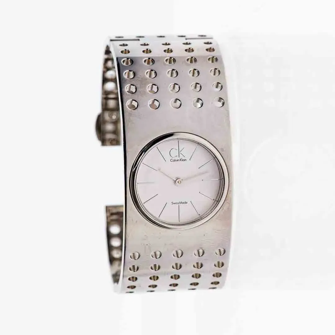 Calvin Klein Damen-Armbanduhr XS Oasis Analog Edelstahl  - Bild 4