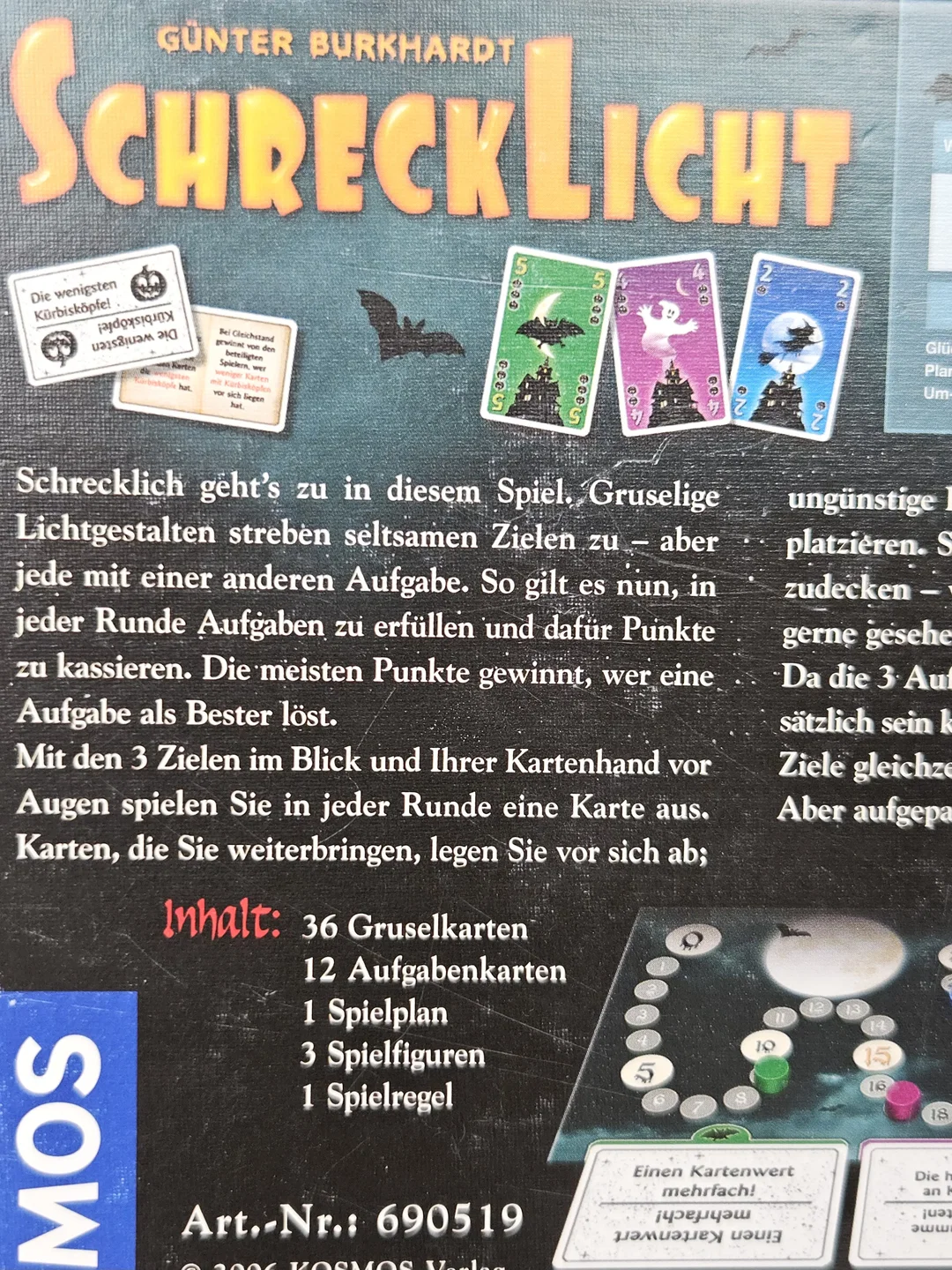 Schreck-Licht (SCHAURIG PFIFFIG) - Gesellschaftsspiele - Kosmos – Bild 3