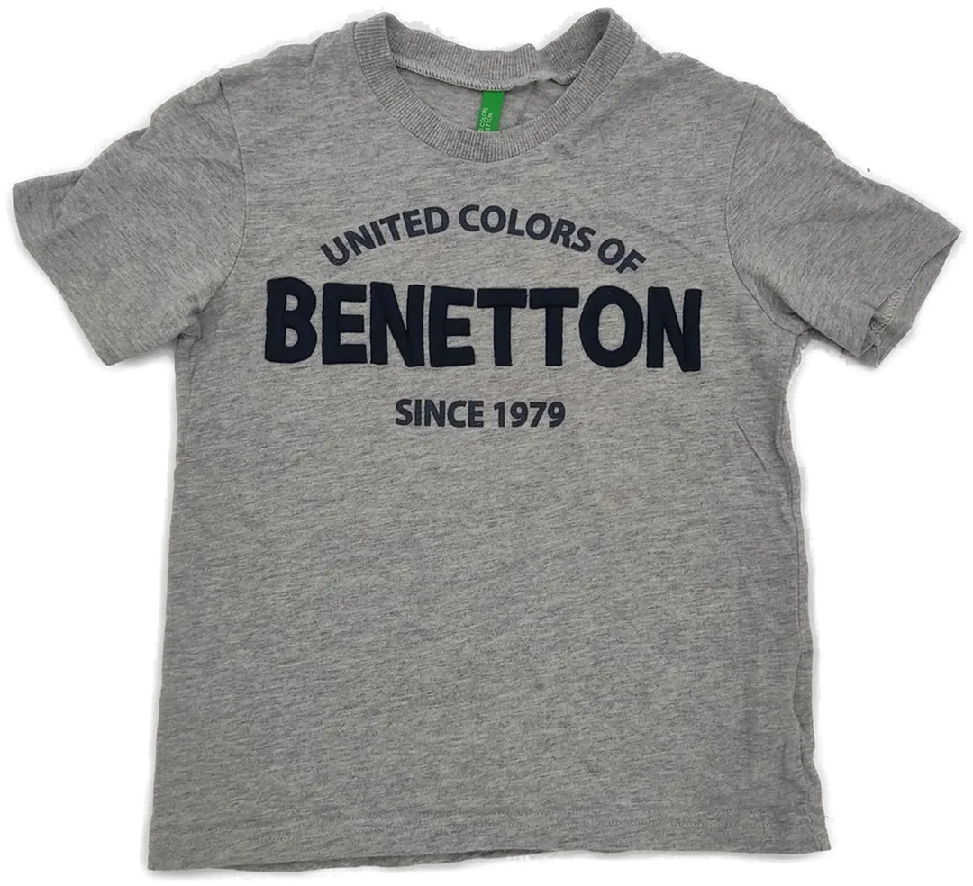 United Colors of Benetton Kinderkurzarm T-Shirt - 110 - Bild 4
