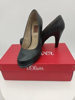 s.Oliver Leder-Pumps Gr. 37 | Wie Neu - Bild 4