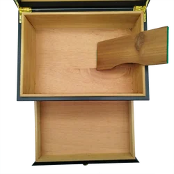 Humidor: Zur Lagerung v. Zigarren - inkl. Hygrometer & Befeuchter - Bild 3