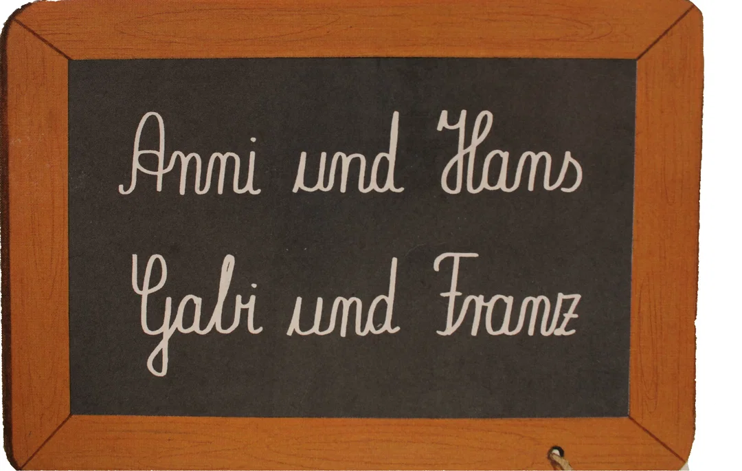 Vintage Ausschneidebogen „Anni und Hans, Gabi und Franz“ – Franz Josef Hübler 1988 – Bastel- & Sammelmotiv – Bild 3