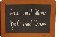Vintage Ausschneidebogen „Anni und Hans, Gabi und Franz“ – Franz Josef Hübler 1988 – Bastel- & Sammelmotiv - Bild 3
