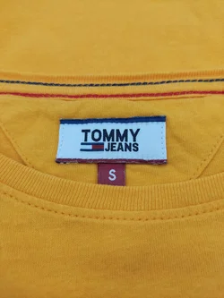Tommy Jeans Damen Shirt gelb Gr. S - Bild 2