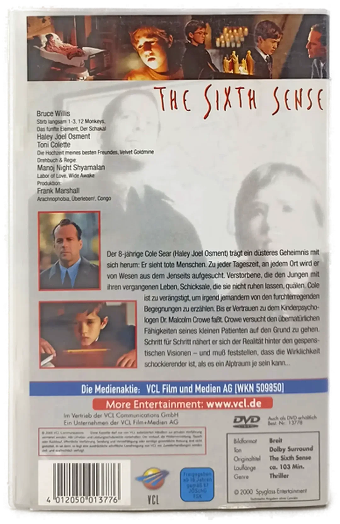 VHS "The Sixth Sense" – Bild 2