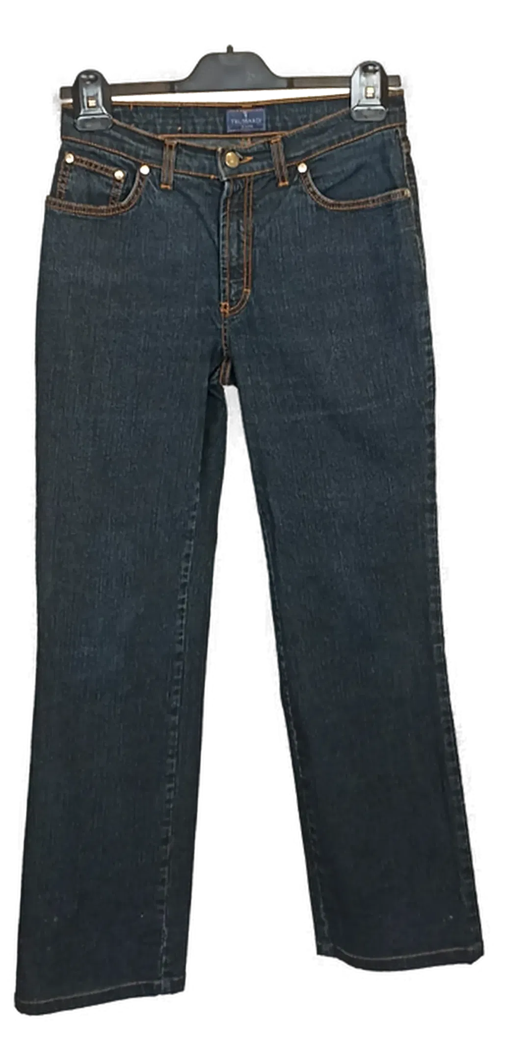 Trussardi Jeans Damen Jeans dunkelblau Gr. UK 28 - Bild 4