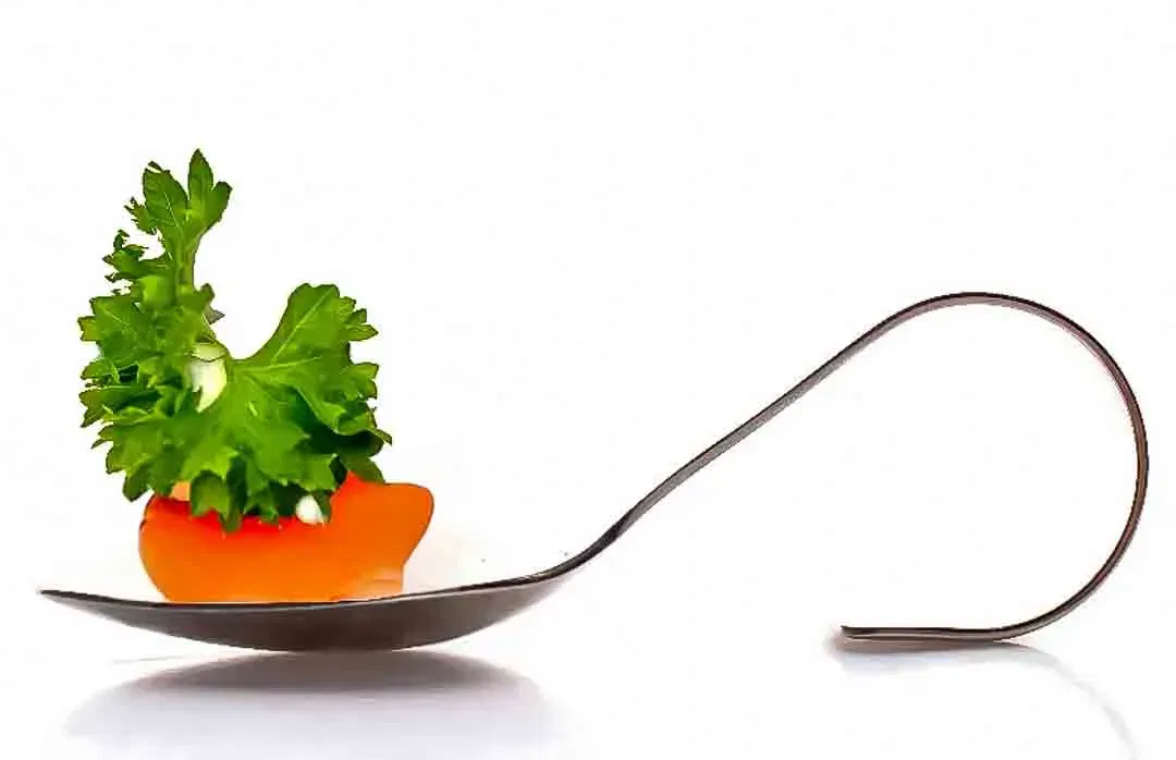 Amuse-Bouche Löffel aus Edelstahl – 6er Set für „Gruß aus der Küche“ – Fine Dining Präsentation - Bild 4