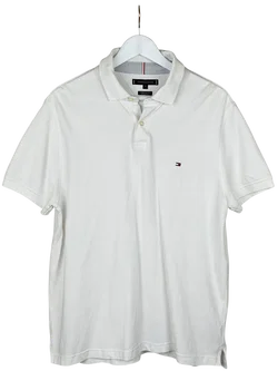 TOMMY HILFIGER Herren Polohemd, weiß - Gr. XL – Vorschau 1