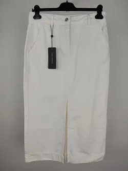 French Connection Damen Jeansrock weiß - 36 / S-M - Bild 1