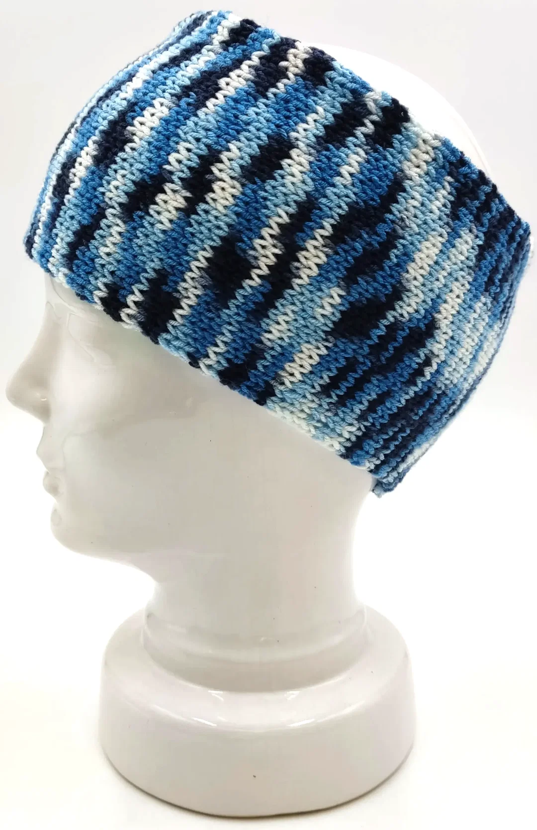 Handgestricktes Stirnband – Bild 2