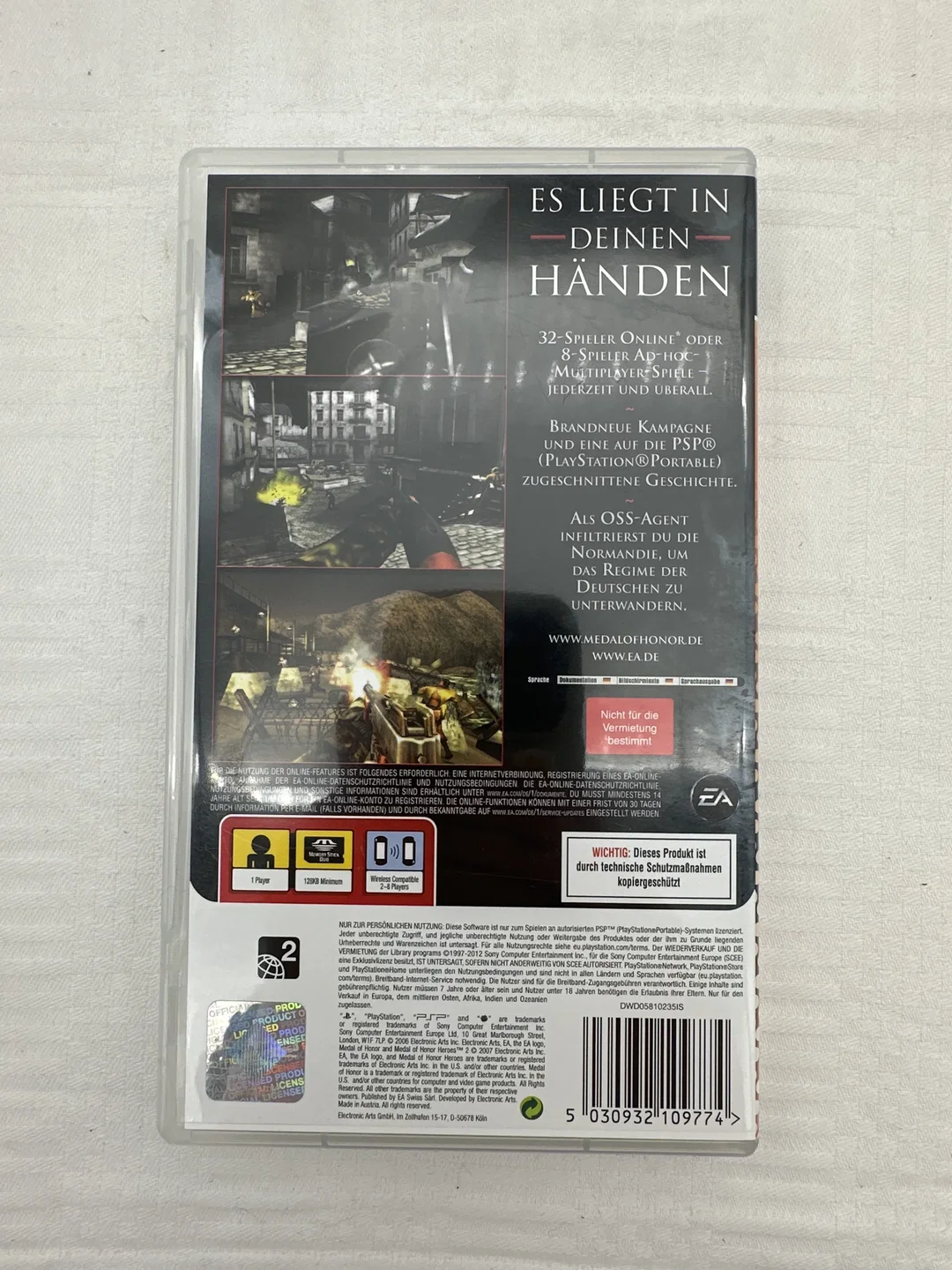 PSP - Medal of honor - Heroes 2 – Bild 2