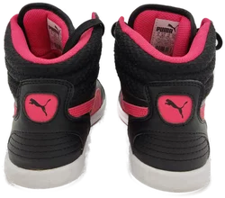 Puma Kinder Sneakers schwarz/pink Gr. 35.5 - Bild 2