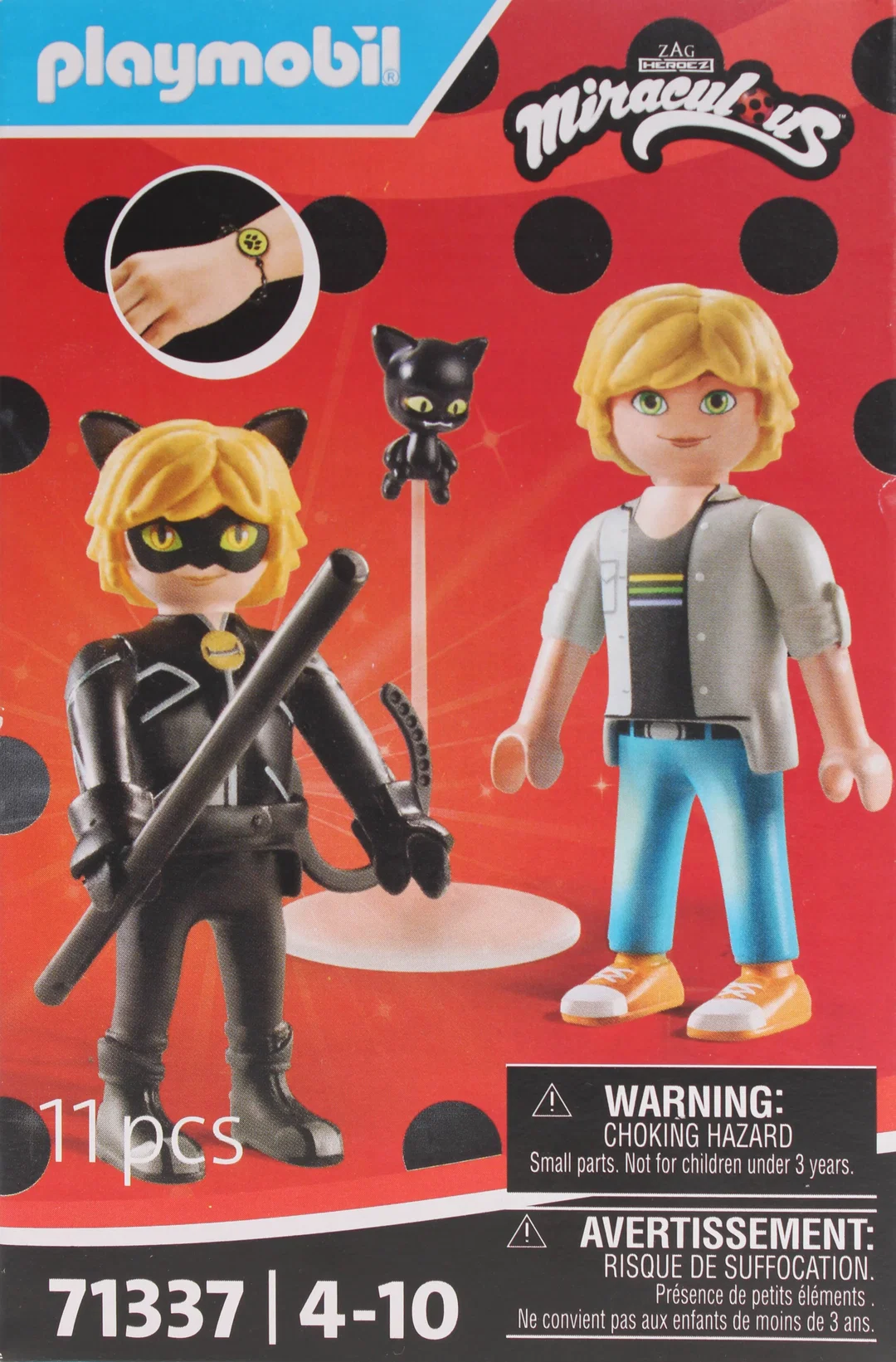 Playmobil Konvolut Figuren-Sets (ab 4 Jahre) – Engel & Teufel, Miraculous Adrien, Miraculous Marinette – Bild 2