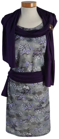 Geblümtes Damenkleid - 40 - Bild 1