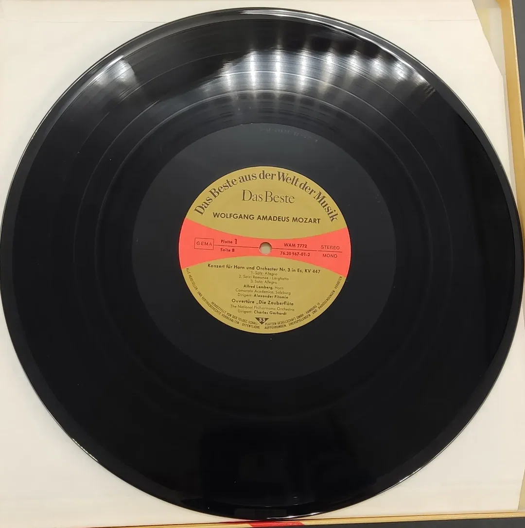 Vinyl 4 Stück Schallplatten Wolfgang Amadeus Mozart  von Das Beste Verlag – Bild 4
