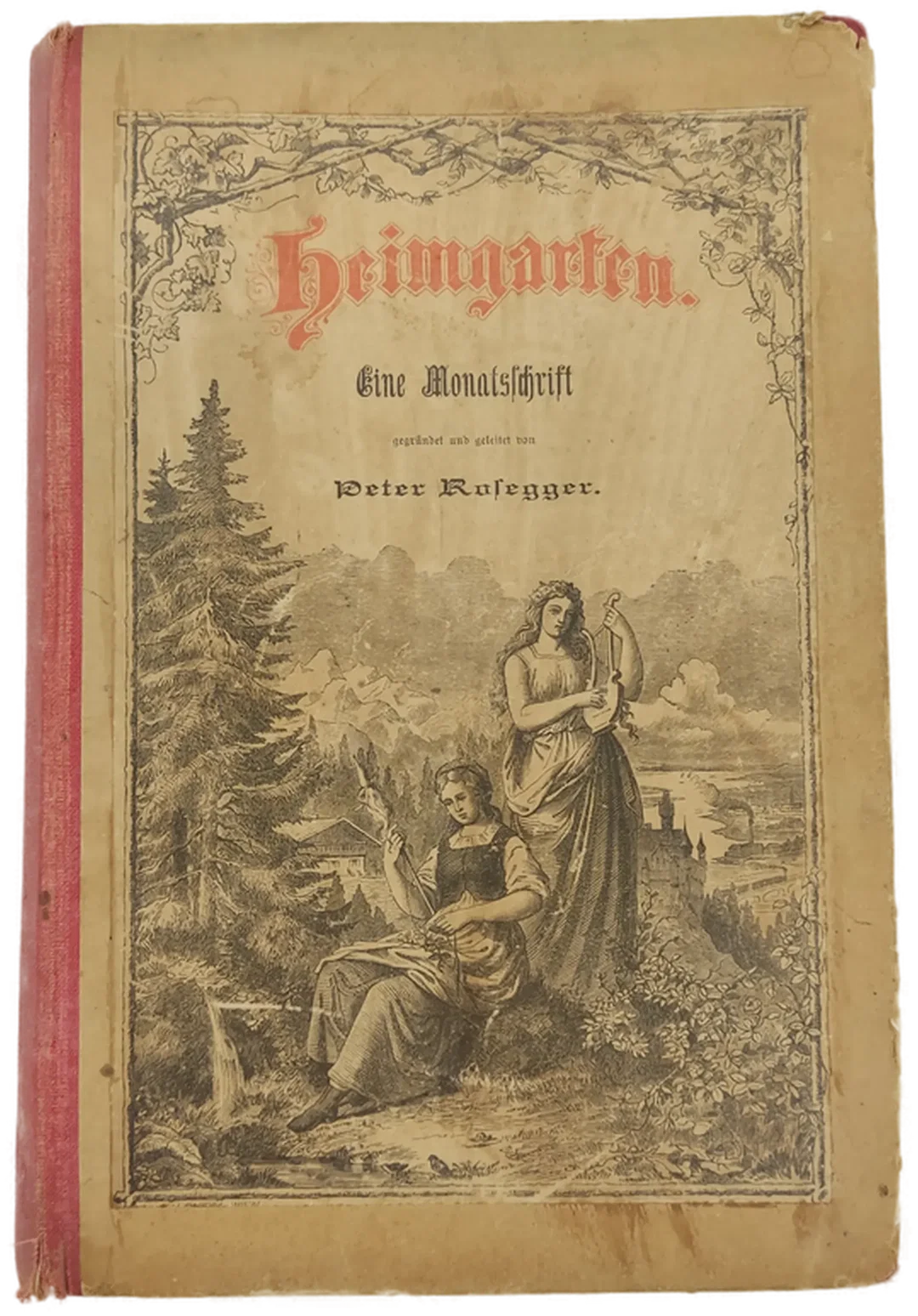 Heimgarten. Eine Monatsschrift. VIII. Jahrgang (komplett) – Peter Rosegger 1884 - Bild 2
