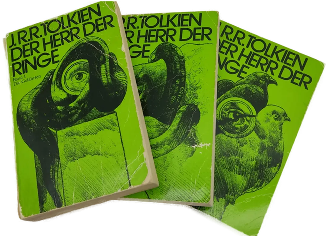 J. R. R. Tolkien Der  Herr der Ringe Band 1-3 Vintage - Bild 2