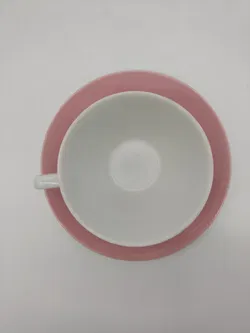 Lilien Porzellan Kaffeetasse DAISY 18 - rosa - Bild 3