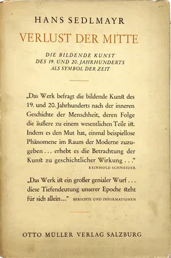Hans Sedlmayr - Verlust der Mitte - Bild 1