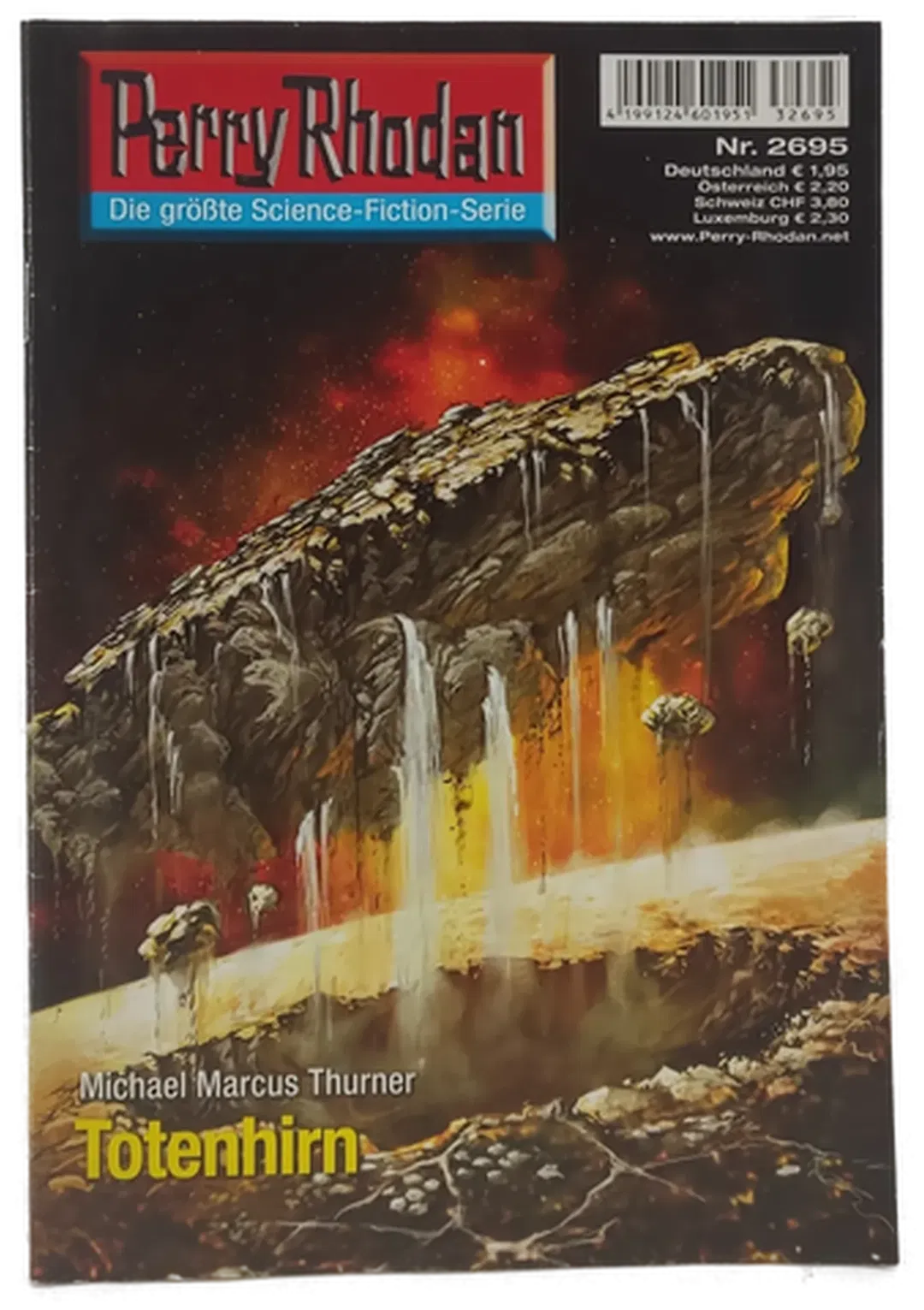 Romanheft Perry Rhodan Totenhirn Erstauflage Nr.2695 - Bild 2