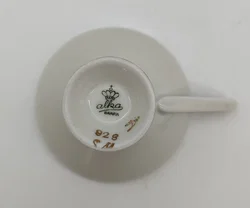 Mokka-Tasse Porzellan Alka Kunst (Alboth & Kaiser) | Sammlerstück - Bild 5