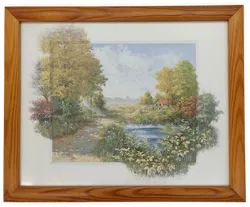 4 Jahreszeiten Bilder gerahmt - 4 Stück - Bild 4