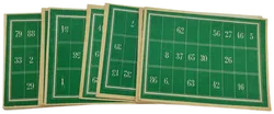 Vintage Sammlung von Bingokarten und Steinen  - Bild 4