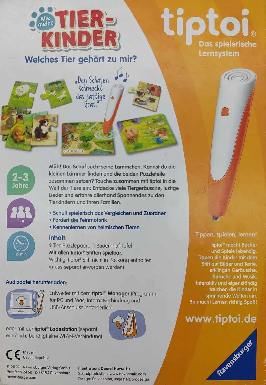 tiptoi® Alle meine Tierkinder - Ravensburger – Bild 2