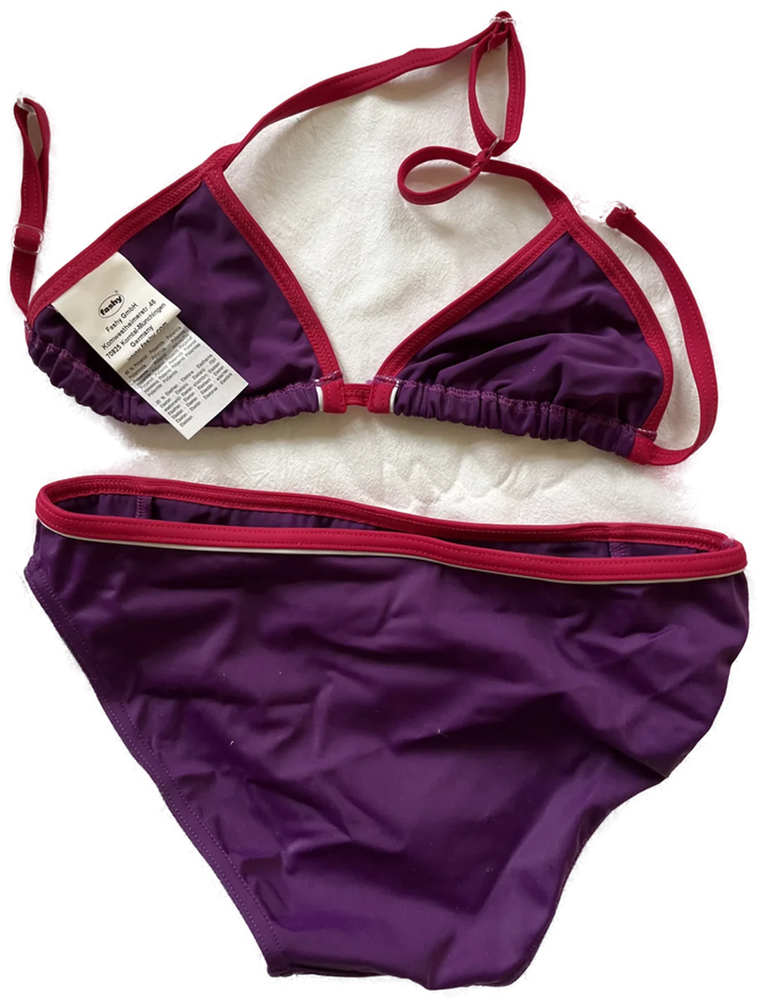 FASHY Mädchen Badebikini Gr. 152 lila - Neu mit Etikett – Bild 2