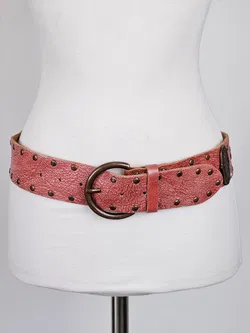 Damen Ledergürtel - Länge ca. 100 cm - Bild 1