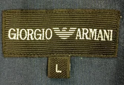 Giorgio Armani Herrenhemd dunkelblau Gr. L – Vorschau 3