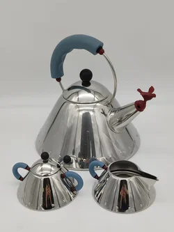ALESSI Wasserkessel, Zuckerdose & Milchkännchen - Bild 2
