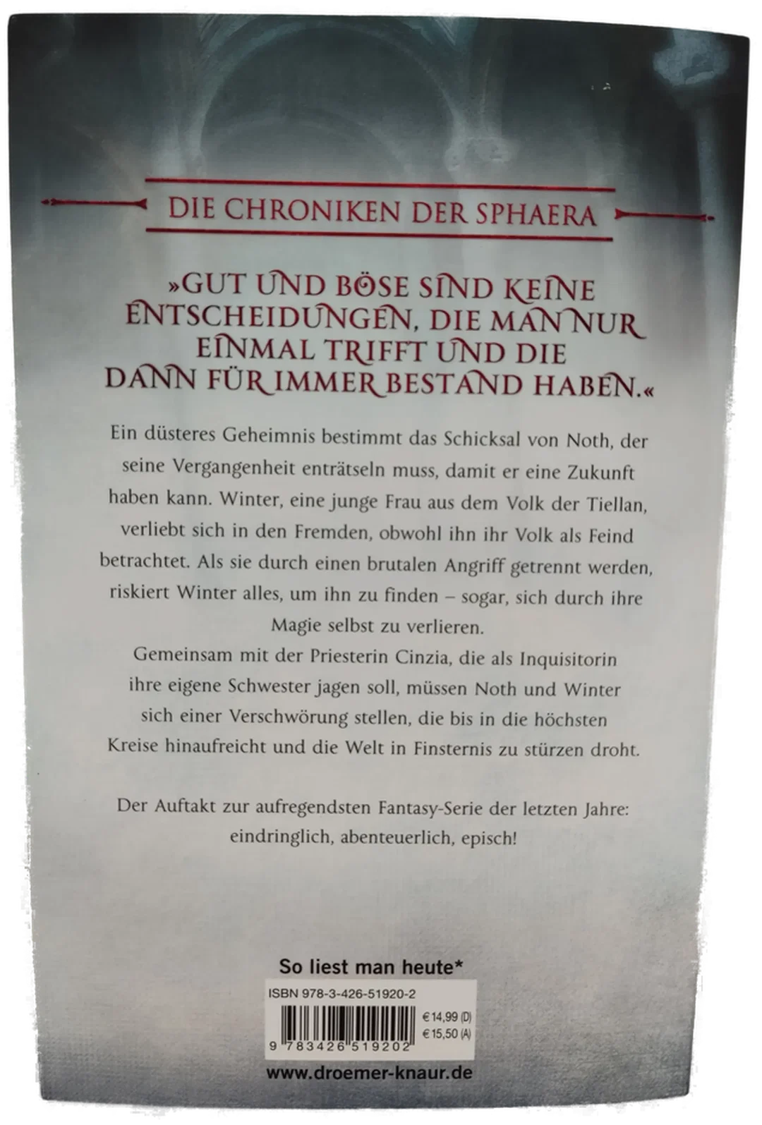 Frostflamme - Die Chroniken der Sphaera - Christopher Husberg - Roman – Bild 2
