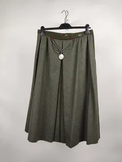 Perma Damentrachtenrock midi grün - XXL/44 - Bild 1