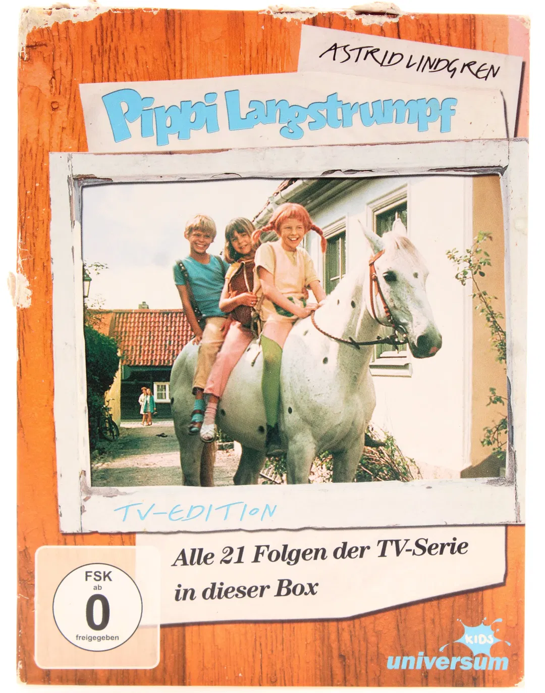 DVD Box Pippi Langstrumpf – TV-Edition | Alle 21 Folgen | 5 DVDs - Bild 1