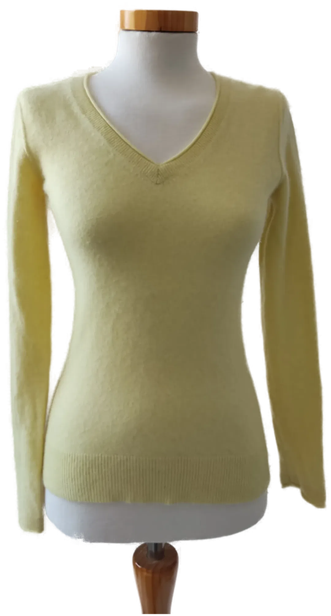 Damenpullover, pastellgelb - Gr. 34 - Bild 1