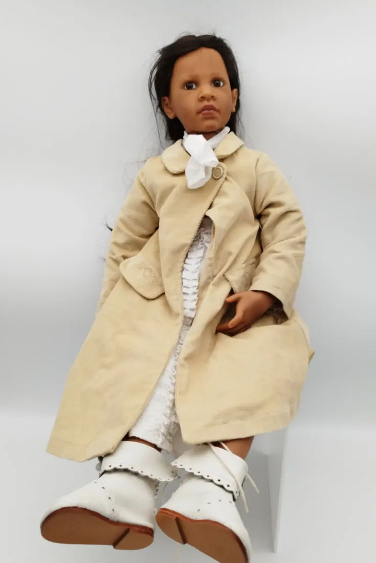 Zapf Creation Puppe "Rachel", Designer Collection - 74cm / 29 inch – Bild 4