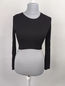 Zara, Damen, Crop-Langarm, Gr. M - Bild 2