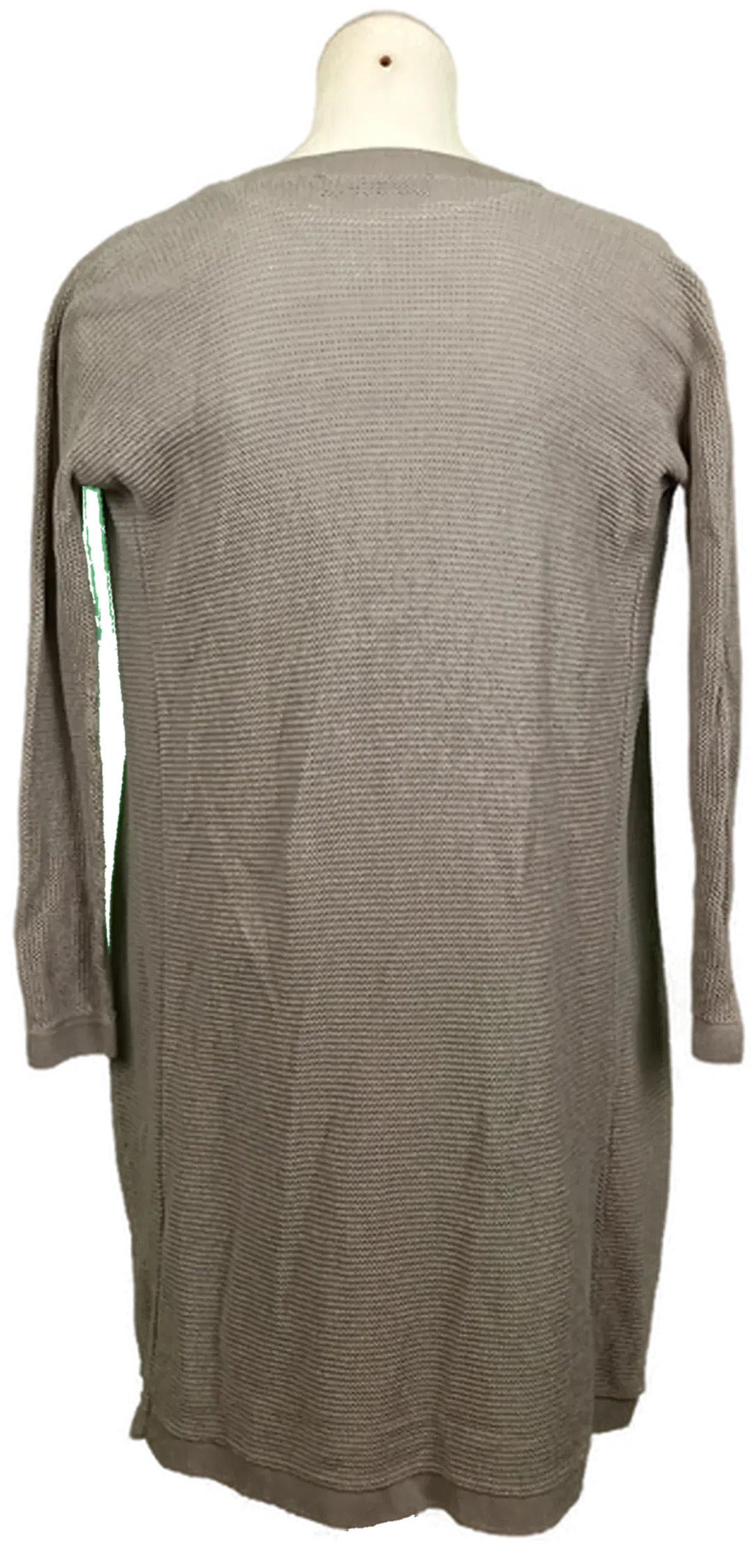 Hallhuber Donna Damen Strickjacke grau Gr. S – Bild 2