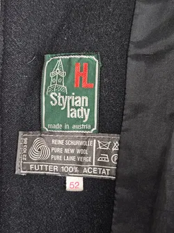 Styrian Lady Damen Trachtenjacke, rot/schwarz - Gr. XXXL  - Bild 5