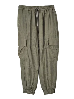 Zara Damen Hose, grün - M / 38