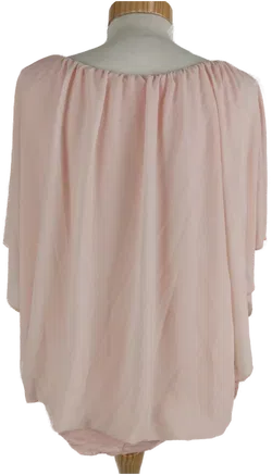 Kurzarm Shirt Made in Italy - Rosa, Größe 38 (geschätzt) - Hochwertige Qualität - Bild 3