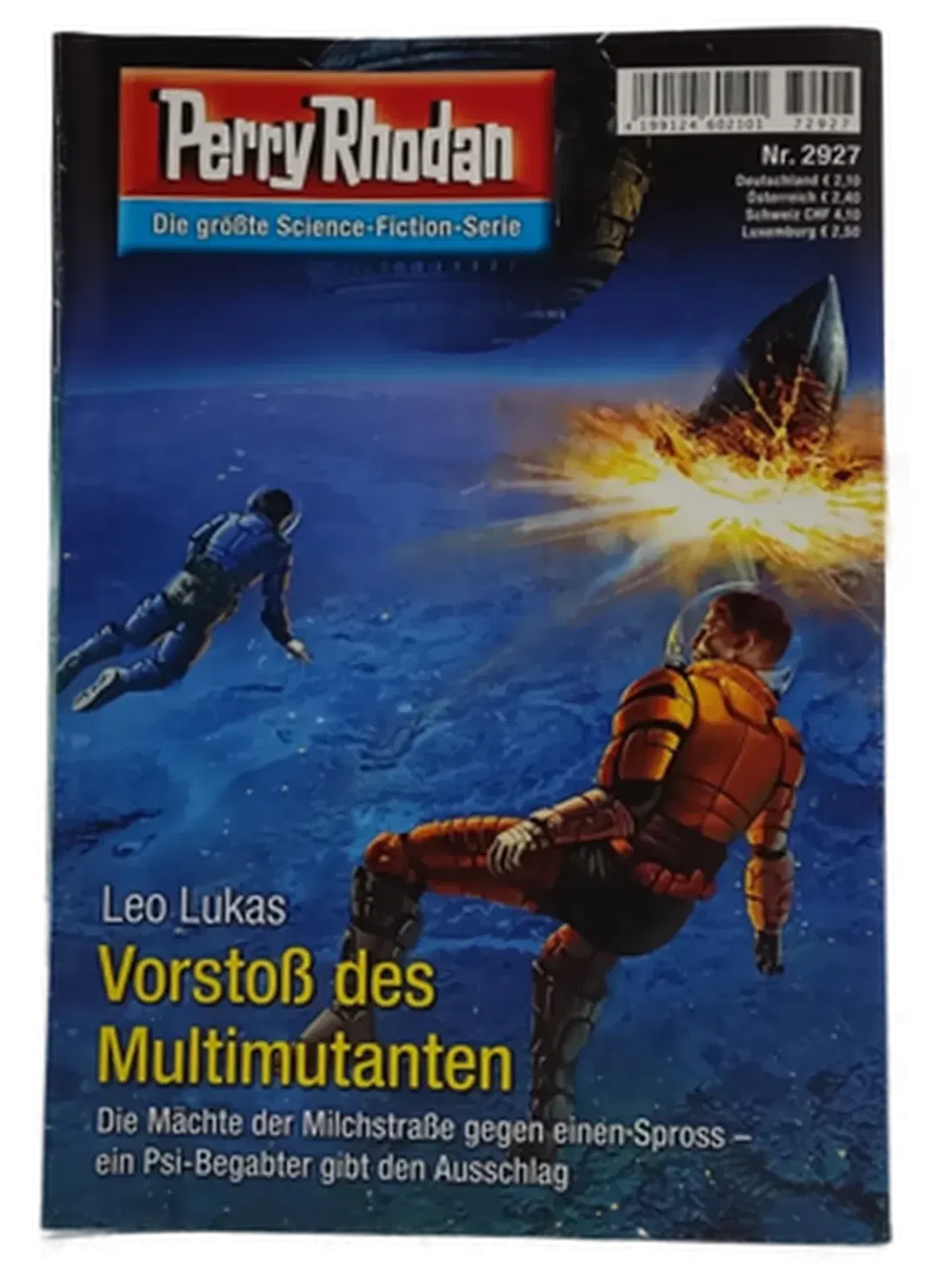 Romanheft Perry Rhodan Verstoß des Multimutanten Erstauflage Nr.2927 - Bild 2