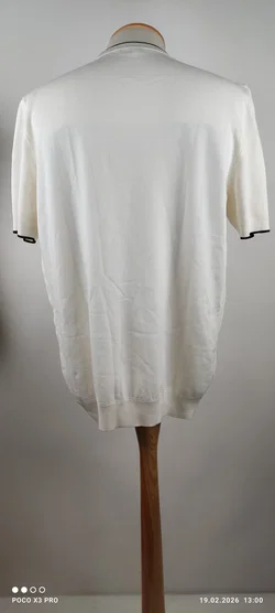 Herren T-Shirt Loro Piana 46 Baumwolle | Unikat - Bild 4