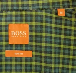 Hugo Boss Herrenhemd grün Gr. M – Vorschau 3