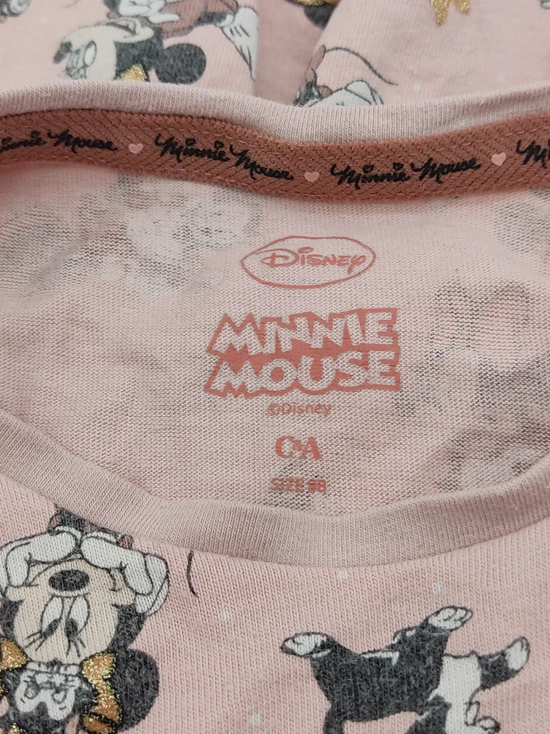 C&A Kinder Disney Kleid Rosa Gr. 98 – Bild 2