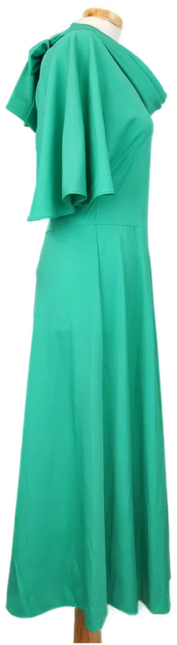 Vintage Midikleid grün - M/38 - Bild 3