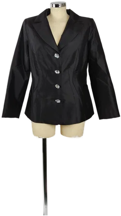 Eleganter Blazer Sarissa Silk Thailand Strass-Knöpfe | Abendlicher Glanz - Bild 1