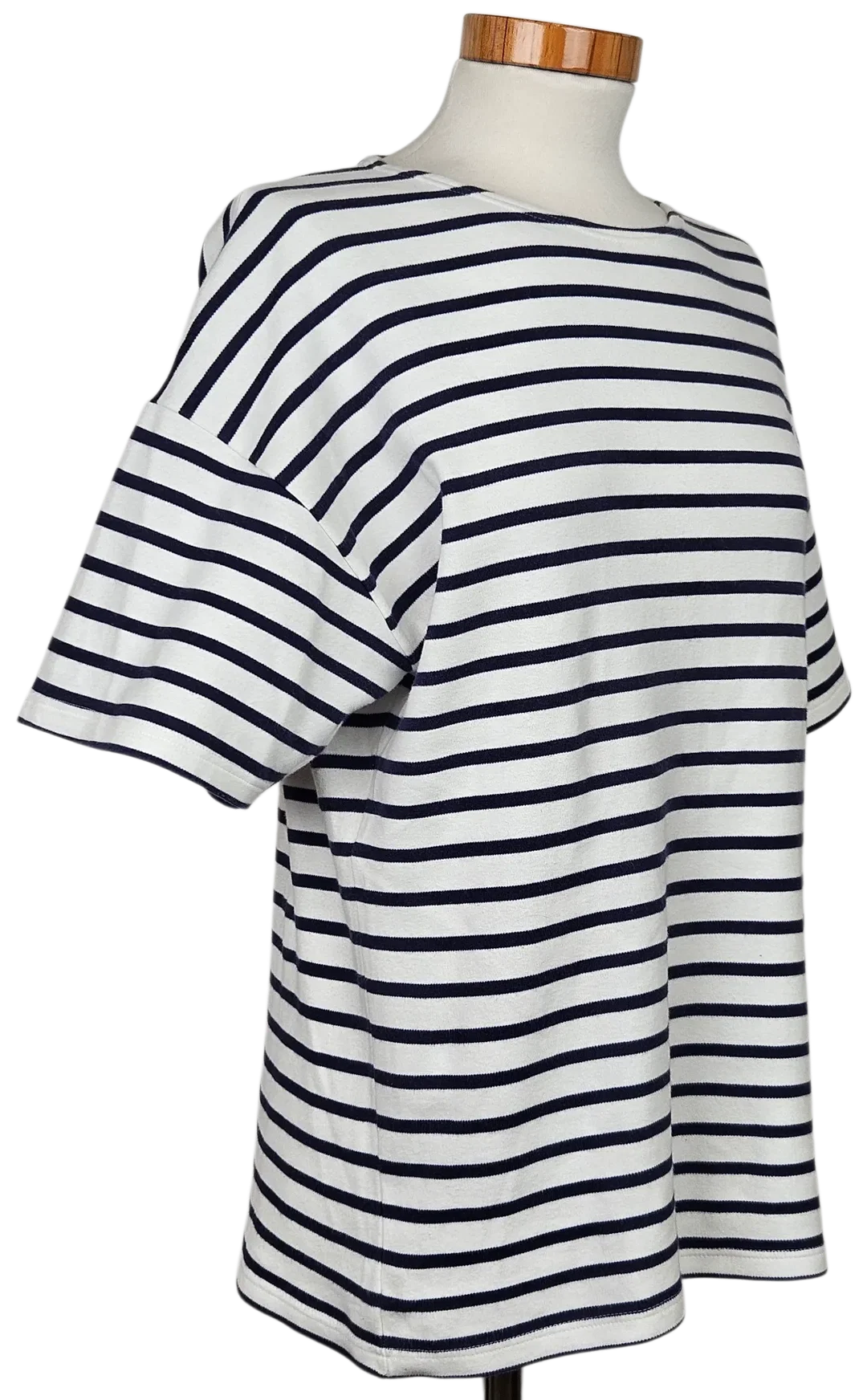Amor lux Damen T-Shirt, weiß/marine - Gr. XL – Bild 3