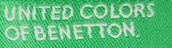 United Colors of Benetton Kinderbadeanzug rot/weiß Gr. 2XL - Bild 2